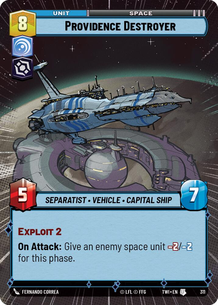 {SW-C}Providence Destroyer (Hyperspace) (311) [Twilight of the Republic]