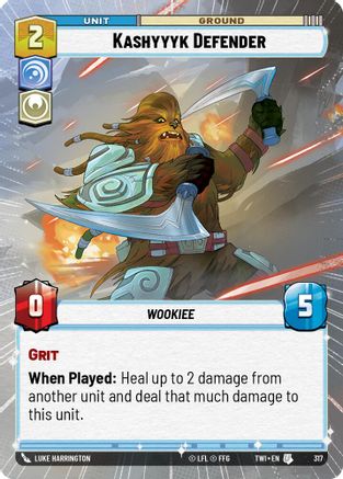 {SW-C}Kashyyyk Defender (Hyperspace) (317) [Twilight of the Republic]