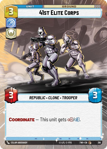 {SW-C}41st Elite Corps (Hyperspace) (318) [Twilight of the Republic]