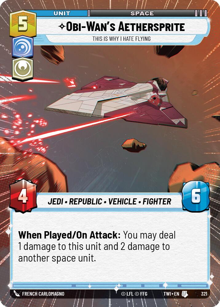 {SW-C}Obi-Wan's Aethersprite - This is Why I Hate Flying (Hyperspace) (321) [Twilight of the Republic]