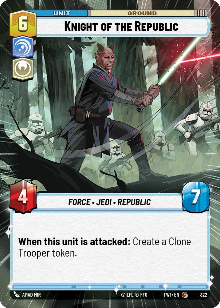 {SW-C}Knight of the Republic (Hyperspace) (322) [Twilight of the Republic]