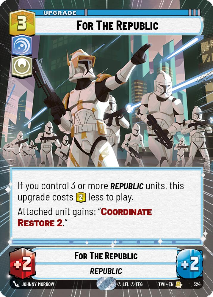 {SW-R}For The Republic (Hyperspace) (324) [Twilight of the Republic]