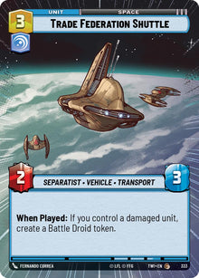 {SW-C}Trade Federation Shuttle (Hyperspace) (333) [Twilight of the Republic]