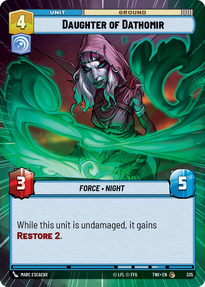 {SW-C}Daughter of Dathomir (Hyperspace) (335) [Twilight of the Republic]
