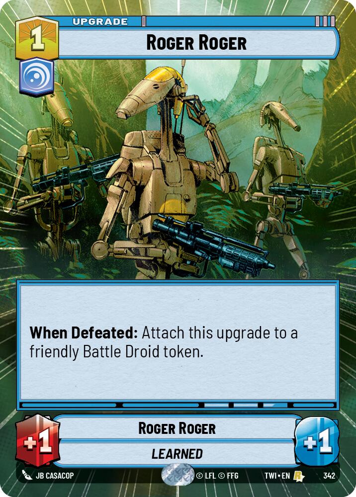 {SW-R}Roger Roger (Hyperspace) (342) [Twilight of the Republic]