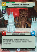 {SW-R}Poggle the Lesser - Archduke of the Stalgasin Hive (Hyperspace) (353) [Twilight of the Republic]