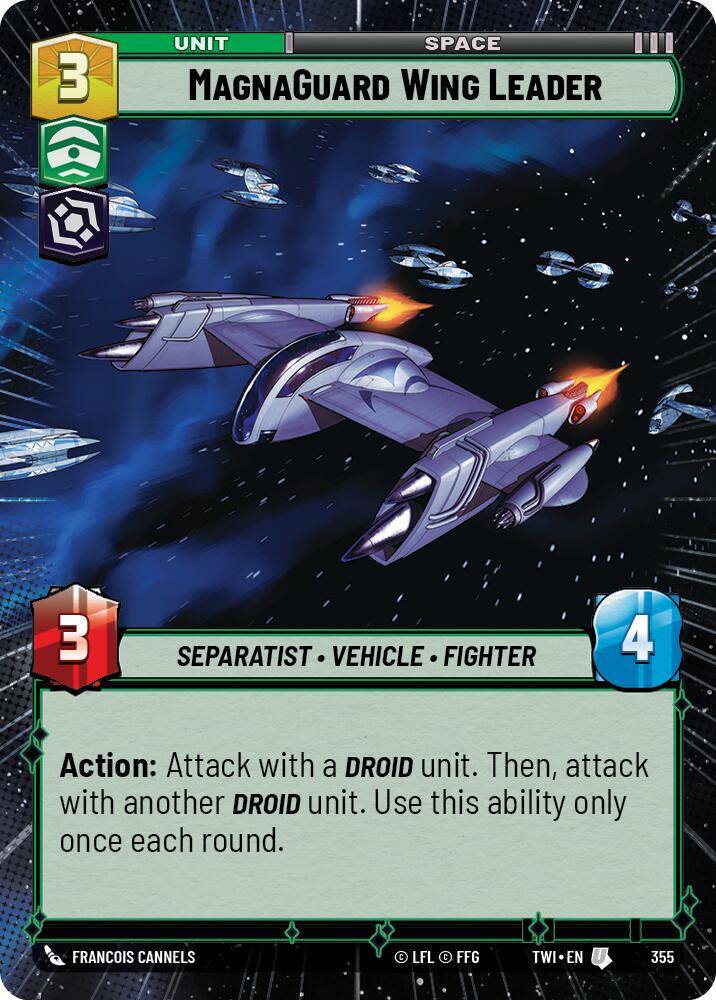 {SW-C}MagnaGuard Wing Leader (Hyperspace) (355) [Twilight of the Republic]