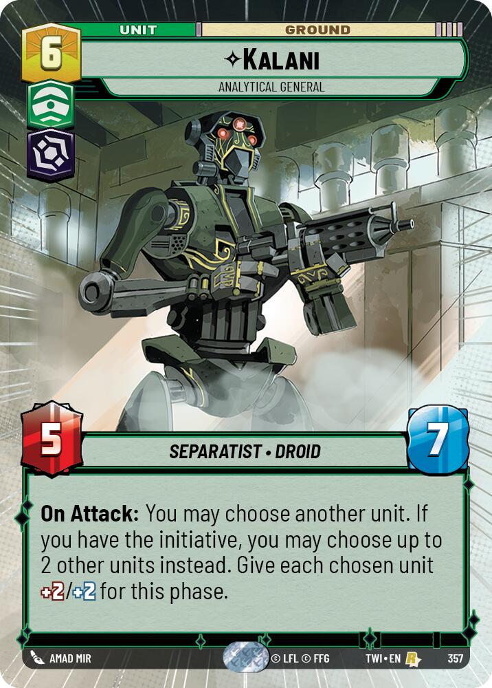 {SW-R}Kalani - Analytical General (Hyperspace) (357) [Twilight of the Republic]