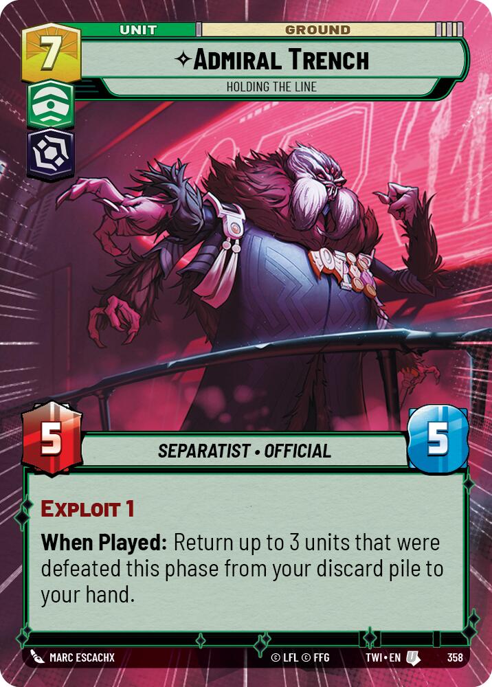 {SW-C}Admiral Trench - Holding the Line (Hyperspace) (358) [Twilight of the Republic]