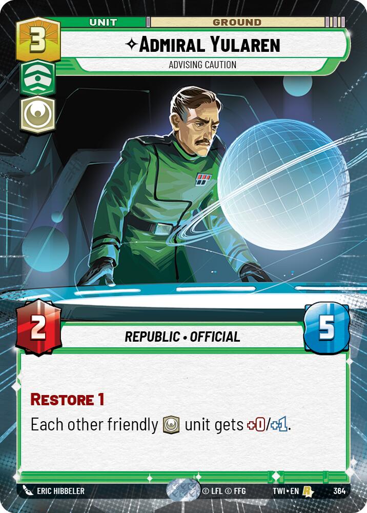 {SW-R}Admiral Yularen - Advising Caution (Hyperspace) (364) [Twilight of the Republic]