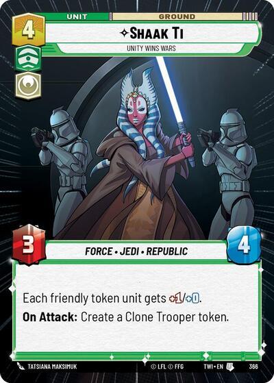 {SW-C}Shaak Ti - Unity Wins Wars (Hyperspace) (366) [Twilight of the Republic]