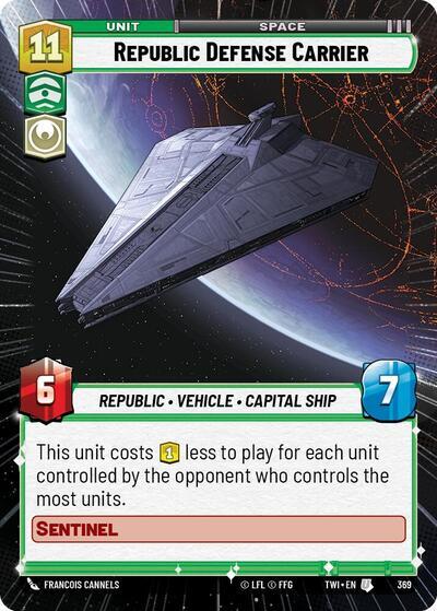 {SW-C}Republic Defense Carrier (Hyperspace) (369) [Twilight of the Republic]
