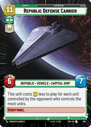 {SW-C}Republic Defense Carrier (Hyperspace) (369) [Twilight of the Republic]