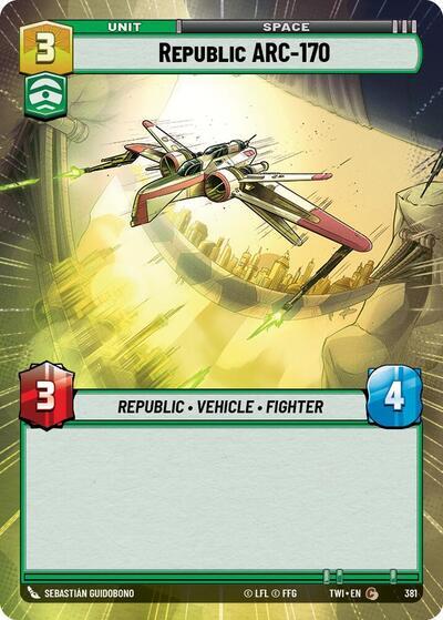 {SW-C}Republic ARC-170 (Hyperspace) (381) [Twilight of the Republic]