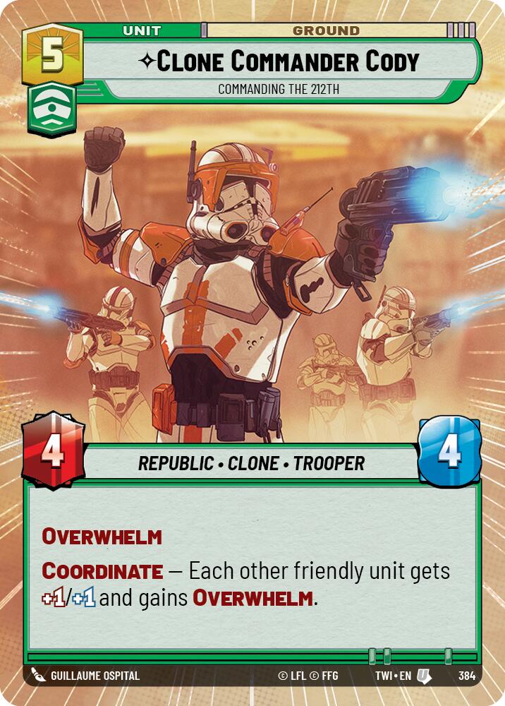 {SW-C}Clone Commander Cody - Commanding the 212th (Hyperspace) (384) [Twilight of the Republic]
