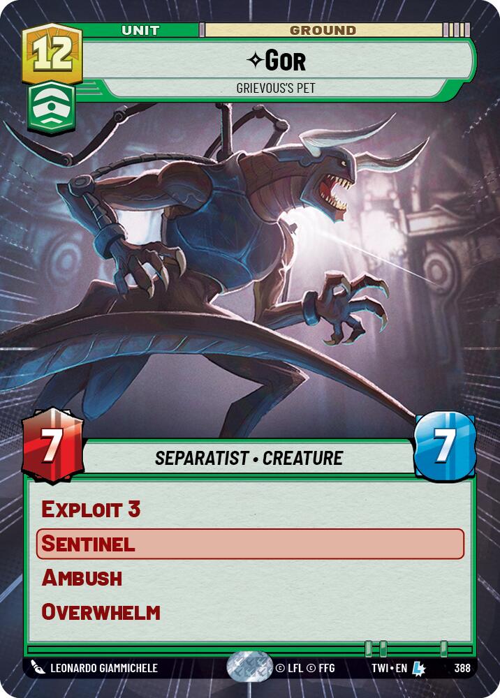 {SW-R}Gor - Grievous's Pet (Hyperspace) (388) [Twilight of the Republic]