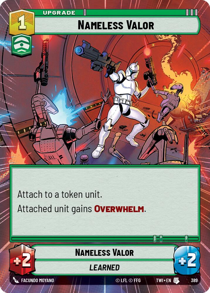 {SW-C}Nameless Valor (Hyperspace) (389) [Twilight of the Republic]