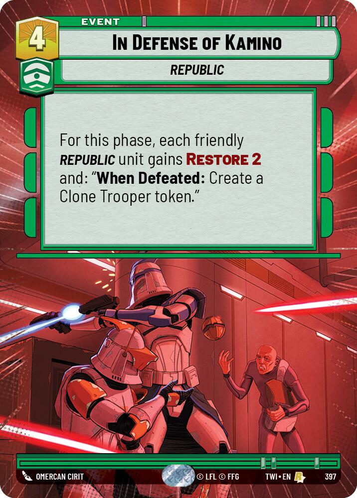 {SW-R}In Defense of Kamino (Hyperspace) (397) [Twilight of the Republic]
