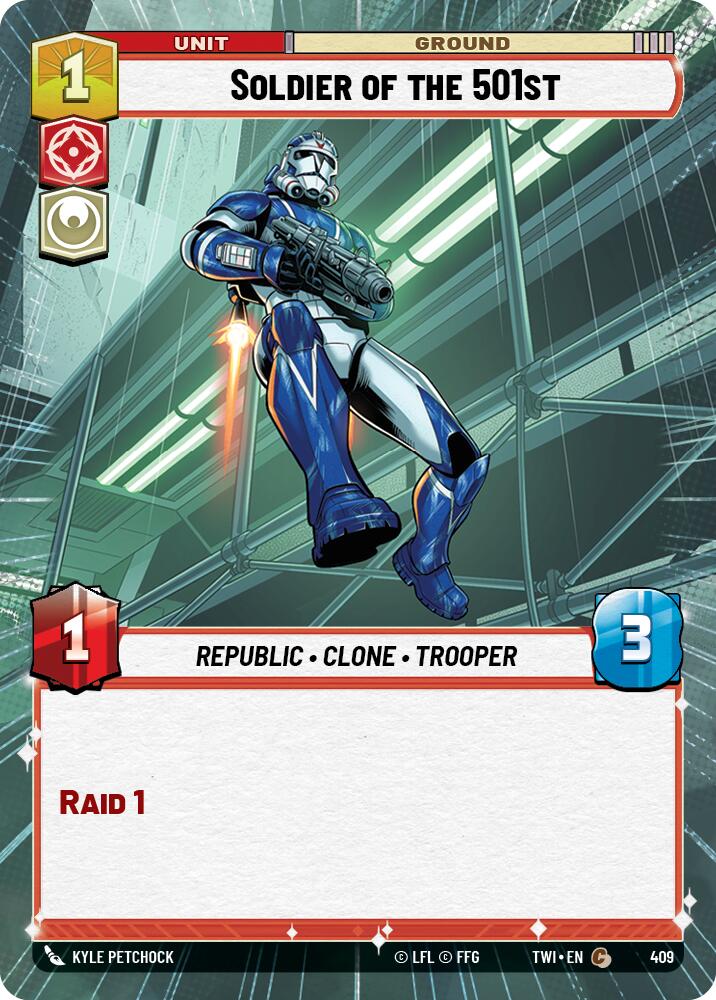 {SW-C}Soldier of the 501st (Hyperspace) (409) [Twilight of the Republic]