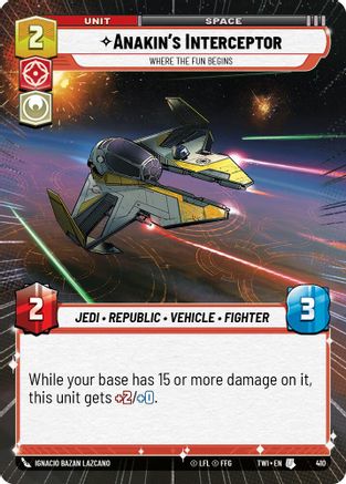 {SW-C}Anakin's Interceptor - Where the Fun Begins (Hyperspace) (410) [Twilight of the Republic]
