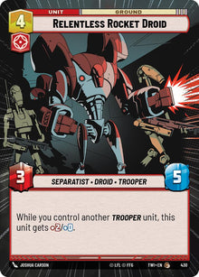 {SW-C}Relentless Rocket Droid (Hyperspace) (430) [Twilight of the Republic]