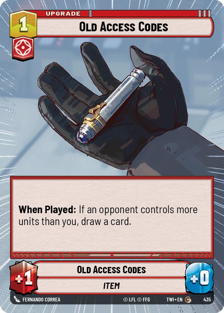 {SW-C}Old Access Codes (Hyperspace) (435) [Twilight of the Republic]