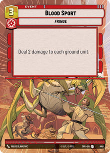 {SW-C}Blood Sport (Hyperspace) (440) [Twilight of the Republic]