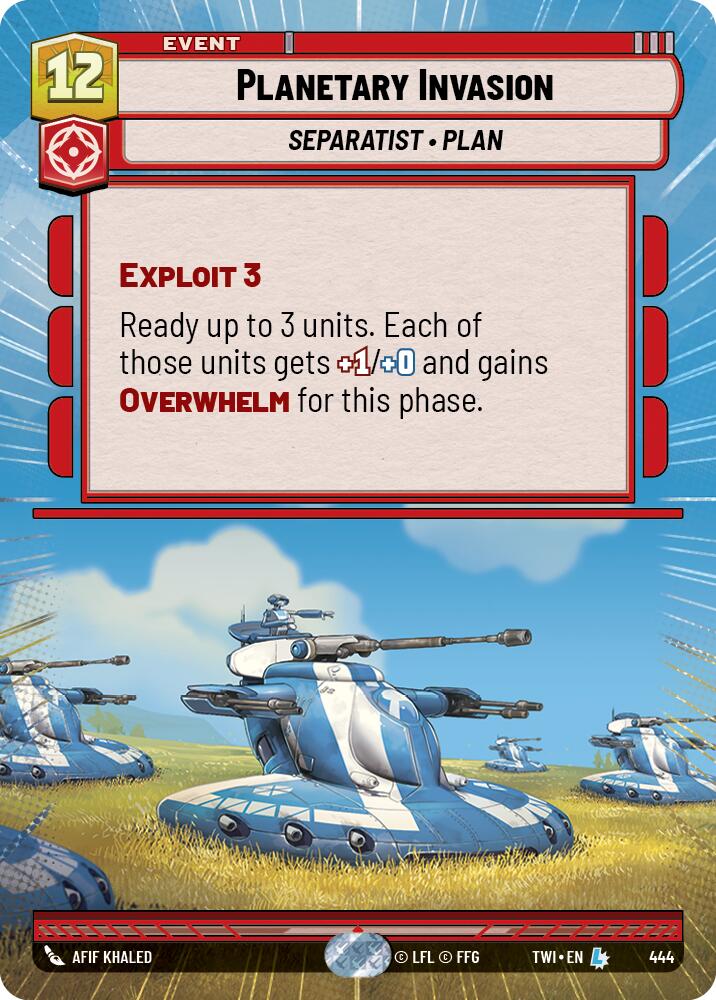 {SW-R}Planetary Invasion (Hyperspace) (444) [Twilight of the Republic]