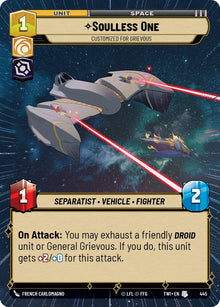 {SW-C}Soulless One - Customized for Grievous (Hyperspace) (445) [Twilight of the Republic]