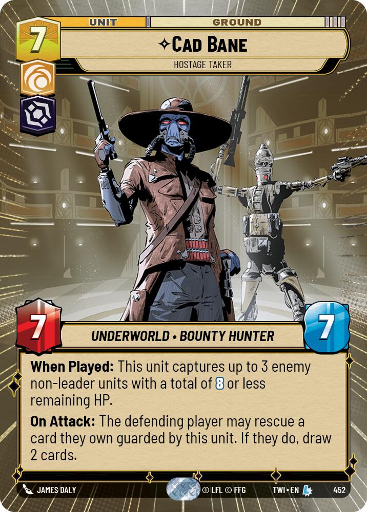 {SW-R}Cad Bane - Hostage Taker (Hyperspace) (452) [Twilight of the Republic]