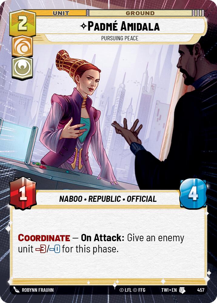 {SW-C}Padme Amidala - Pursuing Peace (Hyperspace) (457) [Twilight of the Republic]