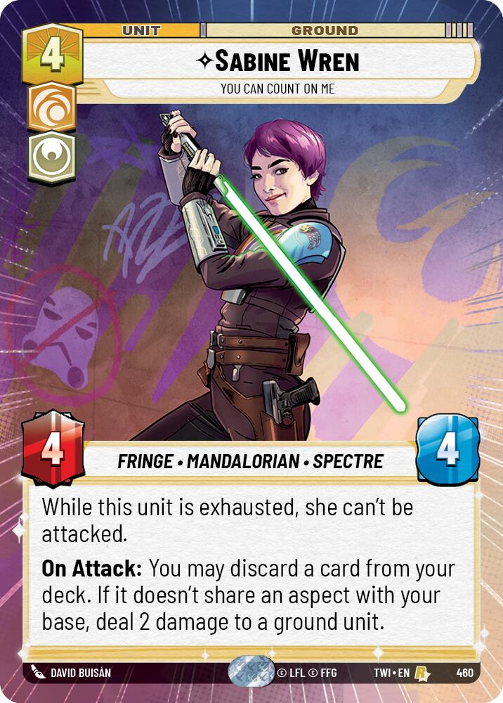 {SW-R}Sabine Wren - You Can Count On Me (Hyperspace) (460) [Twilight of the Republic]