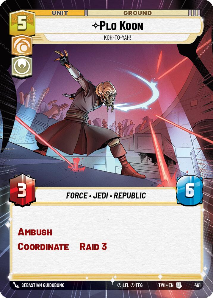 {SW-C}Plo Koon - Koh-to-yah! (Hyperspace) (461) [Twilight of the Republic]