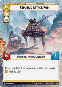 {SW-C}Republic Attack Pod (Hyperspace) (462) [Twilight of the Republic]
