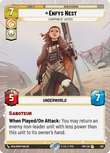 {SW-R}Enfys Nest - Champion of Justice (Hyperspace) (463) [Twilight of the Republic]