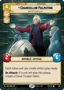 {SW-R}Chancellor Palpatine - Wartime Chancellor (Hyperspace) (468) [Twilight of the Republic]