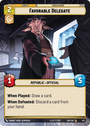 {SW-C}Favorable Delegate (Hyperspace) (473) [Twilight of the Republic]