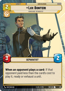 {SW-C}Lux Bonteri - Renegade Separatist (Hyperspace) (475) [Twilight of the Republic]