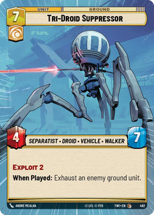 {SW-C}Tri-Droid Suppressor (Hyperspace) (482) [Twilight of the Republic]
