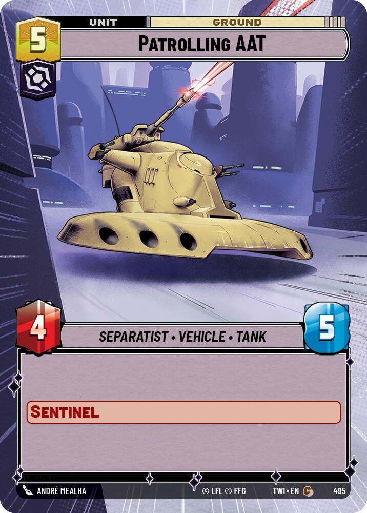 {SW-C}Patrolling AAT (Hyperspace) (495) [Twilight of the Republic]