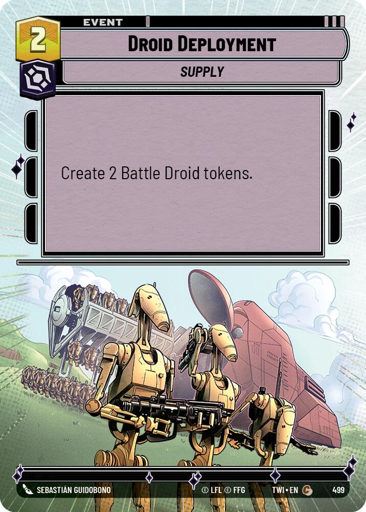 {SW-C}Droid Deployment (Hyperspace) (499) [Twilight of the Republic]