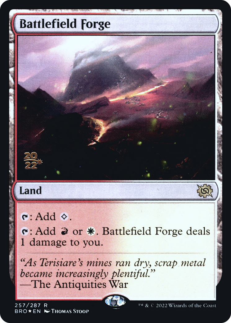 {R} Battlefield Forge [The Brothers' War: Prerelease Promos][PR BRO 257]