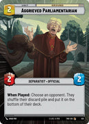 {SW-C}Aggrieved Parliamentarian (Hyperspace) (512) [Twilight of the Republic]