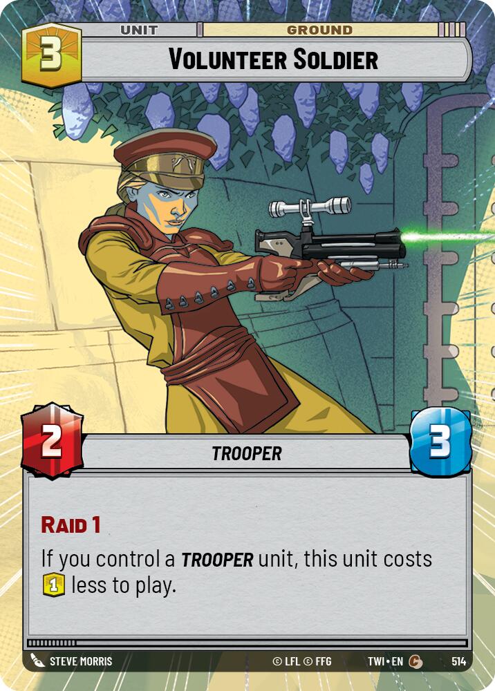 {SW-C}Volunteer Soldier (Hyperspace) (514) [Twilight of the Republic]