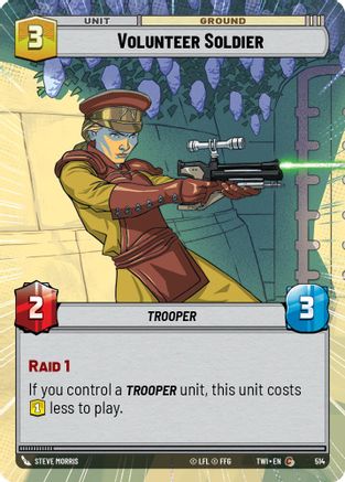 {SW-C}Volunteer Soldier (Hyperspace) (514) [Twilight of the Republic]