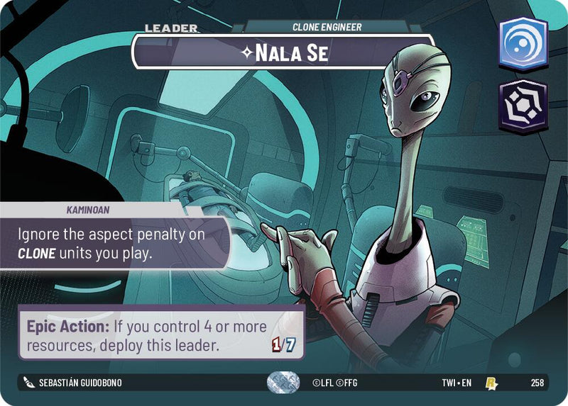 {SW-SH}Nala Se - Clone Engineer (Showcase) (258) [Twilight of the Republic]