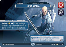 {SW-SH}Pre Vizsla - Pursuing the Throne (Showcase) (267) [Twilight of the Republic]