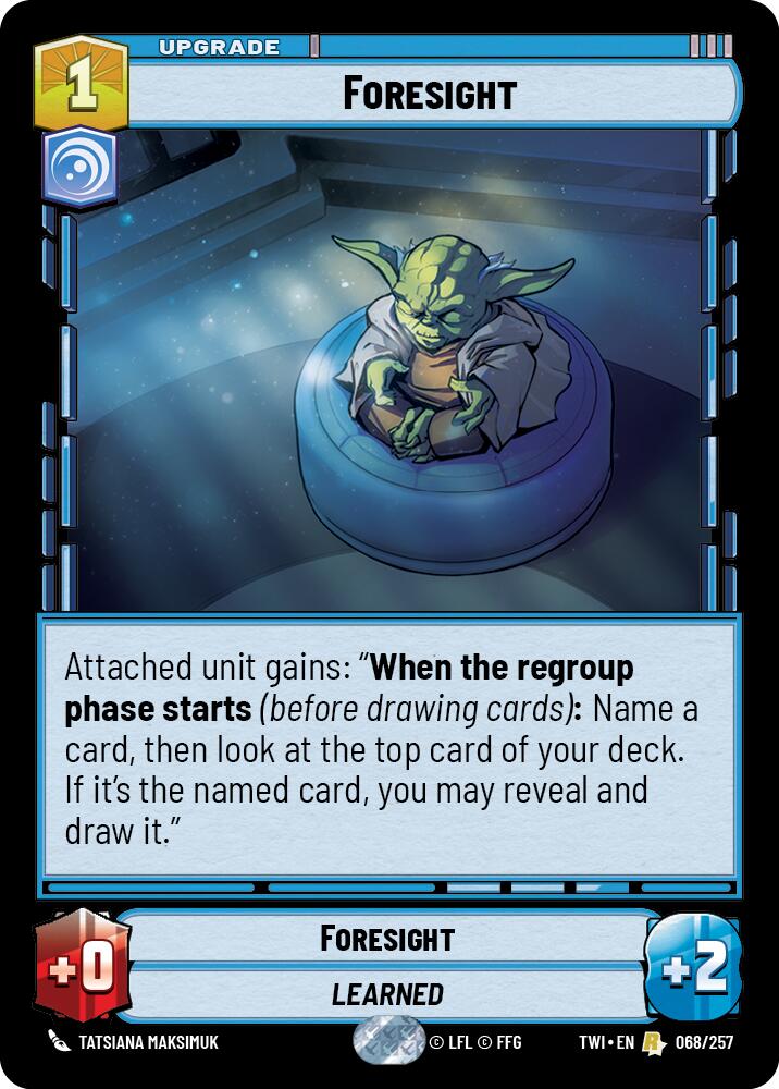 {SW-R}Foresight (068/257) [Twilight of the Republic]