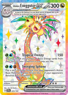 [PKM] Alolan Exeggutor ex (225/191) [Scarlet & Violet: Surging Sparks]