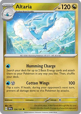 [PKM] Altaria (134/191) [Scarlet & Violet: Surging Sparks]